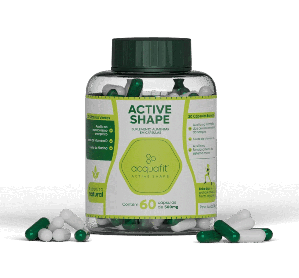 Active Shape Acquafit – 60 Capsulas – Promoção